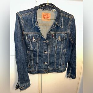 Levi's Dark Blue Jean Jacket for Women